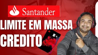 SANTANDER COMEÇOU LIBERAÇÃO DE CREDITO [upl. by Fuller]