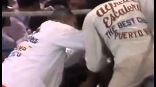 60 BOXING Alexis Arguello vs Alfredo Escalera Boxing Fights [upl. by Narut]