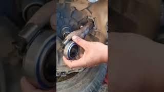 Truck Puncture Tire Replacement Request Rescue [upl. by Ahaelam]