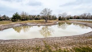 14 Acre Pond Build Timelapse  2 Months In 11 Minutes [upl. by Binnings]