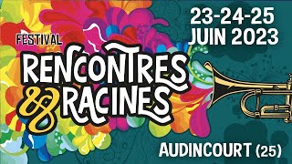 Rencontres amp Racines 2023 La programmation [upl. by Skye]