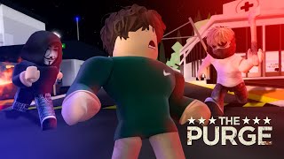 Ang PAGSISIMULA Ng THE PURGE Sa BROOKHAVEN CITY Roblox [upl. by Ocirnor]