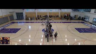 Cushing Academy vs Portsmouth Abbey School Varsity Girls Volleyball [upl. by Wettam775]