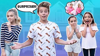 My Crush and I SURPRISE SUPERFANS At Their House 🏠❤️  Gavin Magnus ft Coco Quinn [upl. by Aiclid]