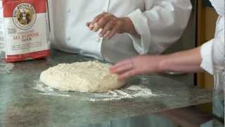 Sourdough bread making the dough [upl. by Aivart]