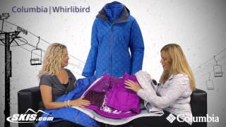 2016 Columbia Whirlibird Womens Jacket Overview by SkisDotCom [upl. by Eceerahs]