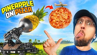 Proof that Pineapple on Pizza is Bad This GAME is Messed UP FGTeeV [upl. by Harragan371]