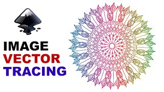 How to Perfectly AUTO IMAGE VECTOR TRACING in InkScape [upl. by Bakeman797]