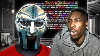 First Time Hearing MF DOOM  Figaro REACTION  Speechless [upl. by Smaj695]