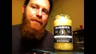 Bubbies Kosher Dill Pickles amp Sauerkraut Review [upl. by Yramliw684]