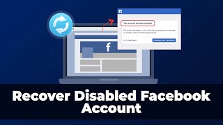 How to Recover your Disabled Facebook Account [upl. by Magas]