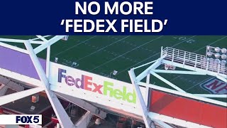 Washington Commanders rebrand the team’s home from Commanders Field to Northwest Stadium [upl. by Ekralc924]