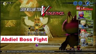 SMT V Canon of Vengeance Abdiel Boss on Hard [upl. by Diannne]