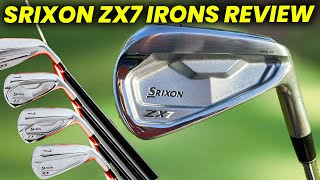 Srixon ZX7 Irons Review Forgiving Distance amp Feel for MidHandicappers [upl. by Aeli]