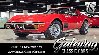 1972 Chevrolet Corvette Gateway Classic Cars Detroit 2221 DET [upl. by Kendy]