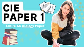 ENTIRE AS  CIE Alevel Biology Topics 111  All the theory from the specification in one video [upl. by Hesky]