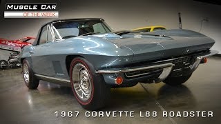 1967 Corvette L88 Roadster Muscle Car Of The Week Video 28 [upl. by Telfore564]