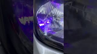 Lâmpada LED RGB T10 controle remoto lampada led rgb hb20 policial strobe evento carro [upl. by Minny]