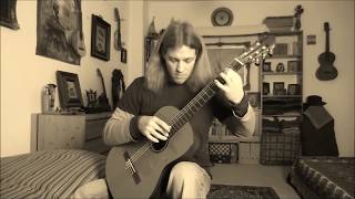 JS Bach  BWV 814  Anglaise Gavotte  Arrangement for solo Guitar [upl. by Hedelman]