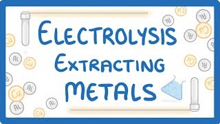 GCSE Chemistry  Electrolysis P2  Electrolysis to Extract Metals From Oxides  Explained 41 [upl. by Anima]