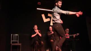 Flamenco male dancing in Madrid [upl. by Atinihc821]