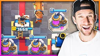 Insane Elixir Collector Deck Clash Royale Madness [upl. by Docila]