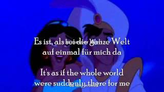 Aladdin  Ein Traum wird wahr  Übersetzungtranslation [upl. by Kimberley]