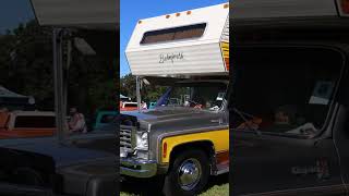 Time Capsule Camper 80skid chevy truck [upl. by Hadria51]