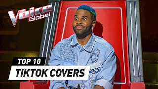 The BEST TIKTOK Songs Covers on The Voice [upl. by Faria991]