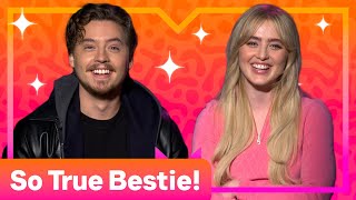 “It Ruined Our Friendship” Cole Sprouse amp Kathryn Newton Play So True Bestie 😂  MTV Movies [upl. by Ranice]