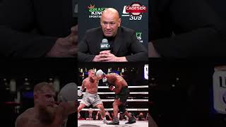 Dana White on Mike Tyson vs Jake Paul quotMike was right and I was wrongquot UFC309 [upl. by Evslin]