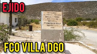 EN ESTE PUEBLO PASO ALGO  NO CONFIAN EN NADIE  EJIDO FRANCISCO VILLA DGO [upl. by Casie]