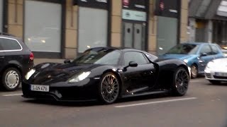 Porsche 918 Spyder sound HD [upl. by Katherine718]