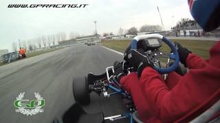 GP kart in action at POMPOSA [upl. by Marina926]