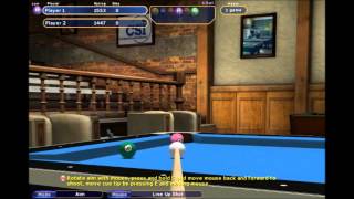 Virtual Pool 4  6 Ball Gameplay  Selection of Break amp Runs  Carom Shot [upl. by Enilesor327]