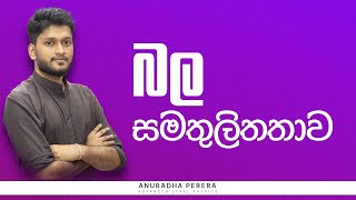 බල සමතුලිතතාවය Full Lesson  2024 Revision  Physics  Anuradha Perera [upl. by Paza]