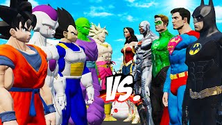 DRAGON BALL VS JUSTICE LEAGUE  EPIC SUPERHEROES WAR [upl. by Yhtomit]