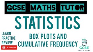 Box Plots amp Cumulative Frequency Graphs  Grade 6 Series  GCSE Maths Tutor [upl. by Coffee]