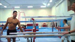 Gymnastics At Lilleshall With Louis Smith [upl. by Twyla]