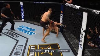 Dustin Poirier knocks out Conor McGregor ufc 257 [upl. by Teleya]