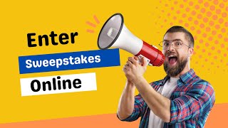 How to Enter Sweepstakes Online A Step by Step Guide [upl. by Aihseuqram]