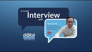 CLevel Interview with Maurice Ma President of Huawei Software Business Huawei [upl. by Hannus]