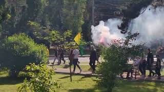 Ultras CAVALERII NORDULUI SUCEAVA  SOSIREA GALERIEI  Foresta Suceava  Ceahlaul Piatra Neamt [upl. by Santoro628]