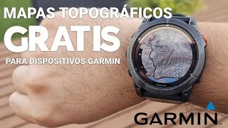 Mapas topográficos gratis para Garmin Como descargarlos e instalarlos [upl. by Htaeh492]