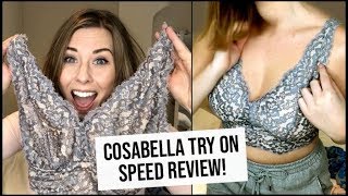 Cosabella DD Bralettes Try On Review amp Haul  xameliax Curvy Haul [upl. by Kirt]