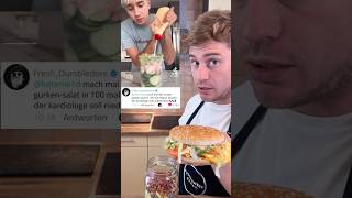 wie viele burger passen in einen salat [upl. by Meensat]