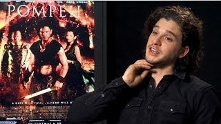 Kit Harington on Pompeii Game of Thrones and his phobias [upl. by Kokaras]