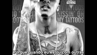 August Alsina  Kissin On My Tattoos LEGENDADO Testimony [upl. by Enyale]