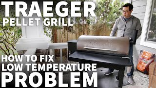 Traeger Temperature Problems  How to Troubleshoot and Fix Traeger Low Temperature Issues [upl. by Ahsinyt]