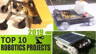 Top 10 Robotics Projects of 2019 [upl. by Amsab390]